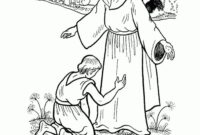 10 lepers coloring page