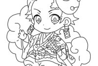 tanjiro coloring page