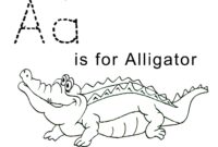 alligator color pages