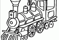 printable train coloring pages