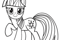 twilight sparkle coloring page