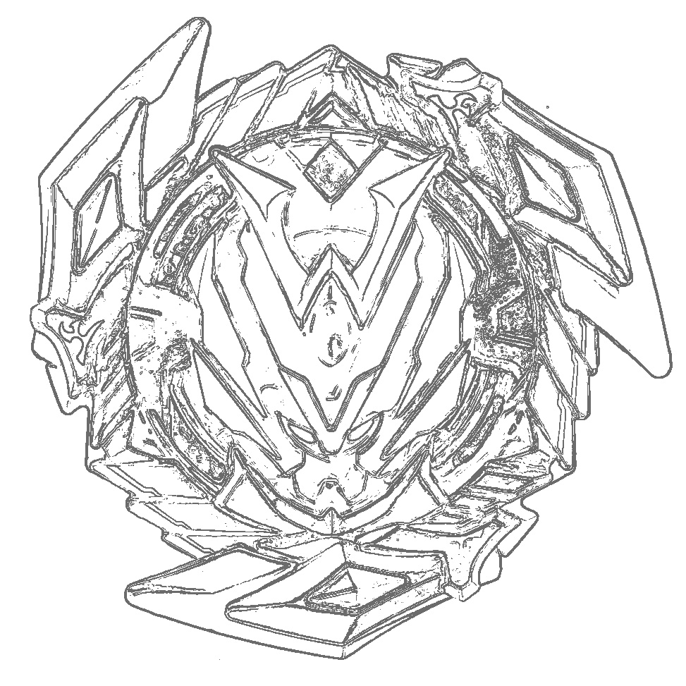 ️Valtryek Beyblade Coloring Page Free Download| Gambr.co