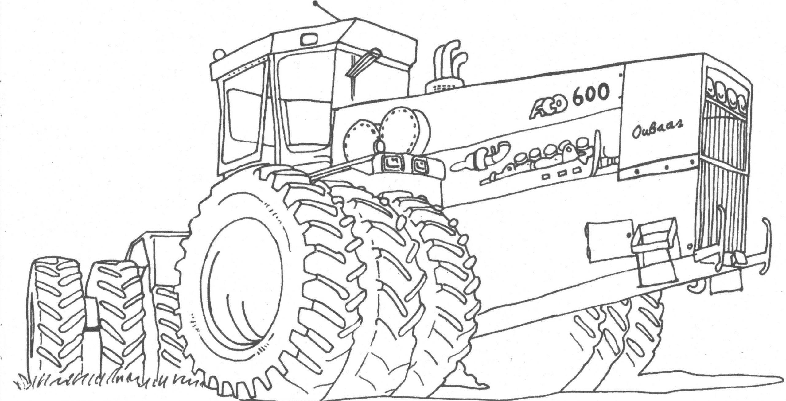 Dessin Animé De Tracteur John Deere - PrimaNYC.com