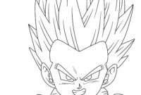 gotenks coloring pages