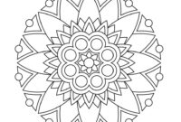 coloriage mandala ms