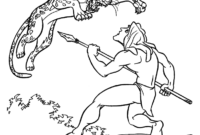 tarzan coloring page