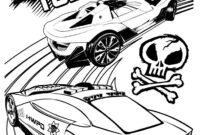hot wheels logo coloring pages