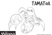 tamatoa coloring page