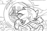 view coloriages sonic images