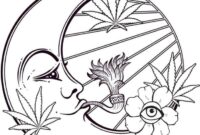 simple stoner coloring pages