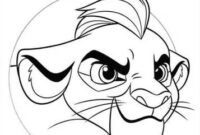 kion coloring page