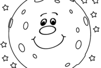 moon coloring pages