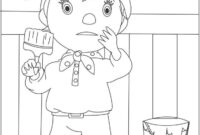 noddy coloring pages