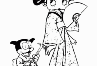 betty boop coloring pages