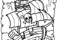 free printable pirate coloring pages