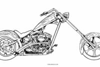 free coloring pages motorcycles