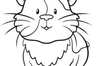 guinea pig coloring pages