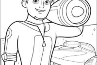 miles from tomorrowland coloring pages