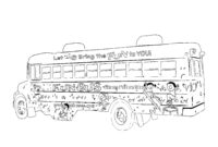 coloring picture of bus