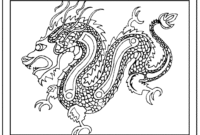 chinese new year animals coloring pages