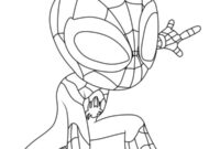 spidey and his amazing friends coloring pages