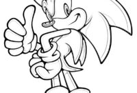 printable coloring pages sonic