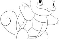 squirtle coloring pages