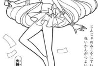 sailor venus coloring pages