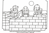 nehemiah coloring page