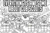 cub scout six essentials coloring page