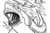 free coloring pages sharks