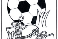 soccer coloring pages free