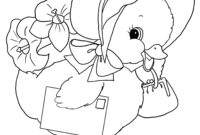 easter chicken coloring pages