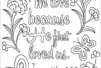 bible coloring pages about love