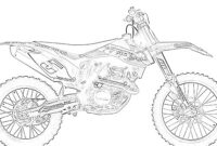 dirt bike printable coloring pages