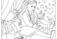 dolls coloring pages