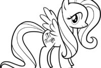 twilight sparkle fluttershy my little pony coloring pages 2