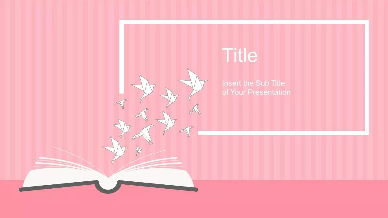 Book Template For Google Slides