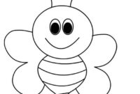 preschool bee coloring pages