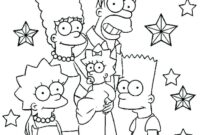 coloring pages homer simpson