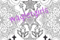 mystical coloring pages for adults