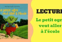 lecture suivie petit ogre veut apprendre lire