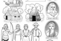 jamestown coloring pages