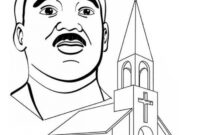 martin luther king jr printable coloring pages