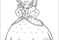 princess sofia coloring