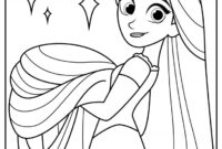 rupunzel coloring pages