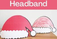 printable christmas hats