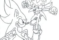 coloring sonic