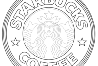 starbucks coloring pages printable