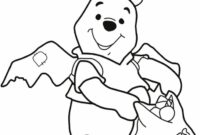 halloween winnie the pooh coloring pages